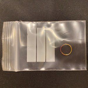 stainless steel rainbow nose ring